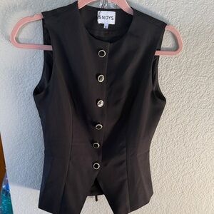 SNDYS Black Women's Vest